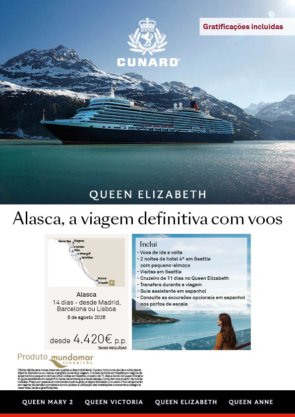Viagem Completa Alaska, 8 agosto 2026