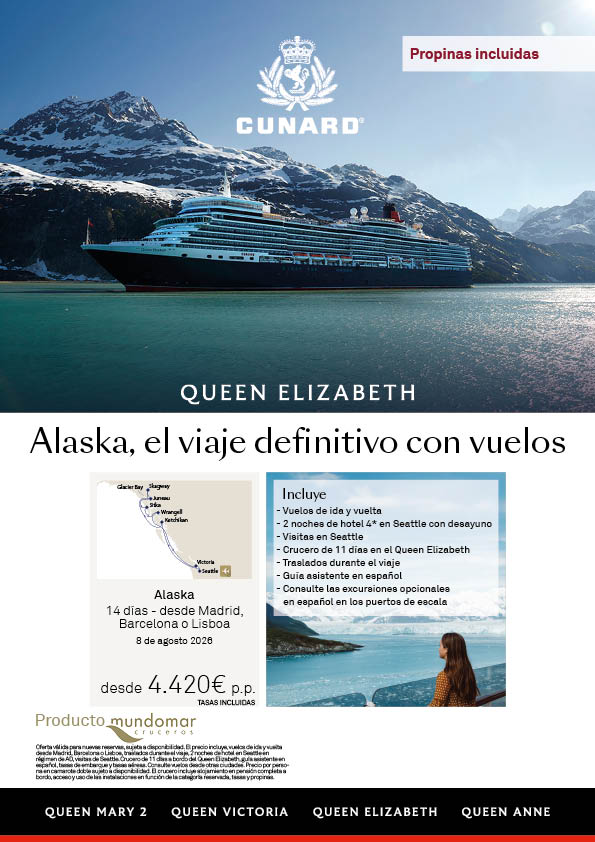 Viaje Completo por Alaska, 8 agosto 2026