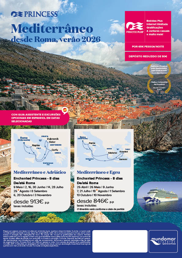 Mediterrâneo Enchanted Princess