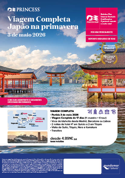 Viagem Completa Japão Maio 2026