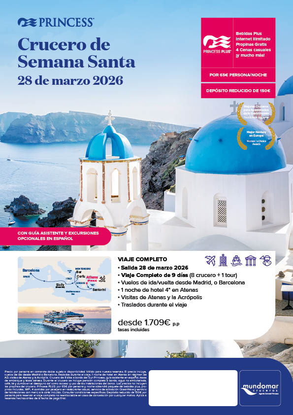 Viaje de Semana Santa por Islas Griegas