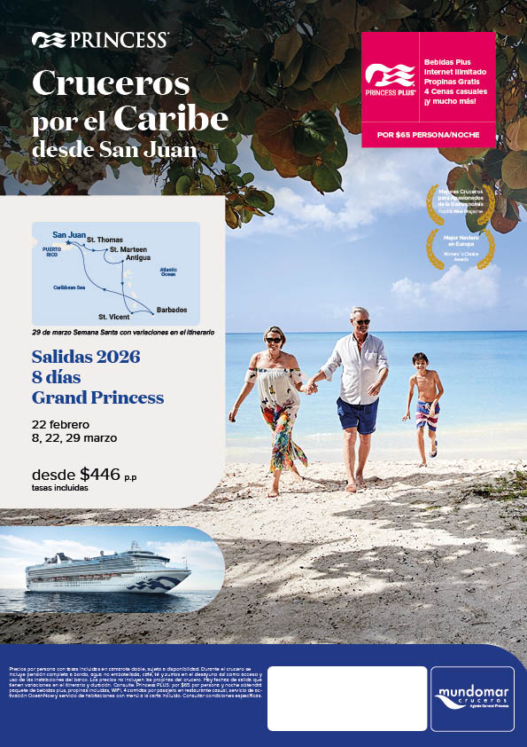 Caribe desde San Juan 2026