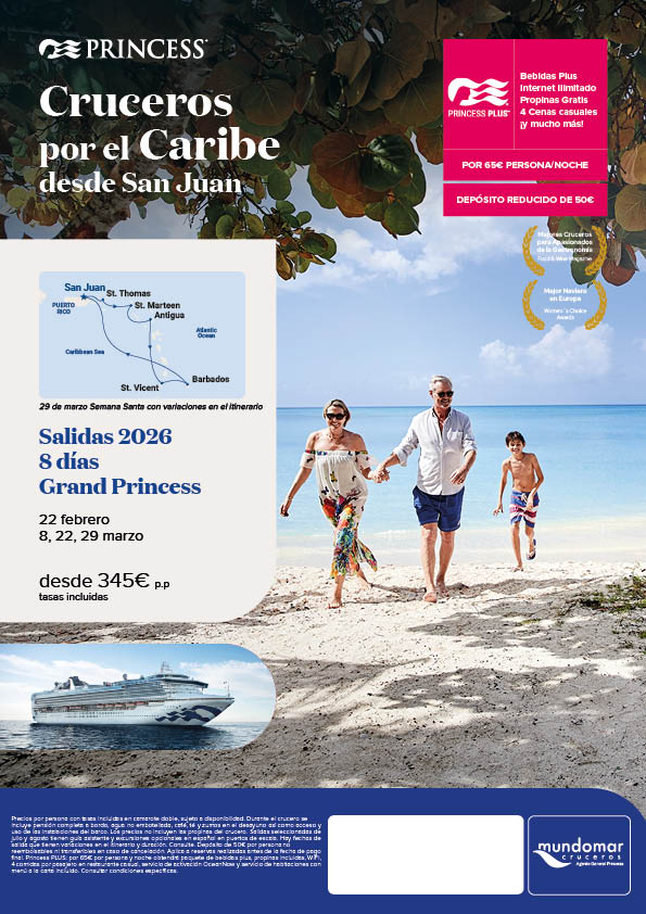 Caribe desde San Juan 2026