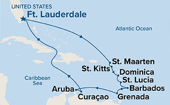 Círculo de Vacaciones en el Caribe