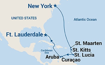 Itinerario de Sur del Caribe 