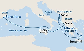 De Grecia e Italia a Barcelona