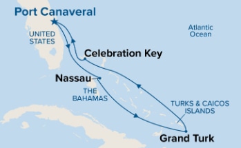 Caribe Oriental con Islas Turcas y Caicos
